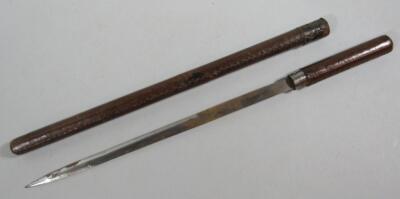 Two antique short sword sticks - 3