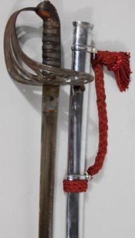 A British Rifle Officer's army sword