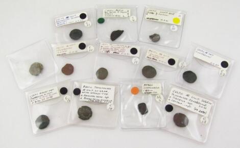 Various Celtic coins