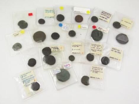 Various hammered Roman coins