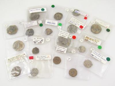 Various early tokens etc.