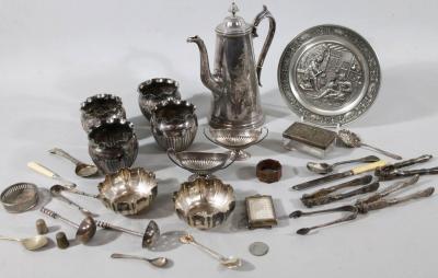 Various silver plate