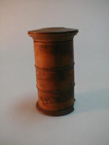 A 19thC 3-section spice tower