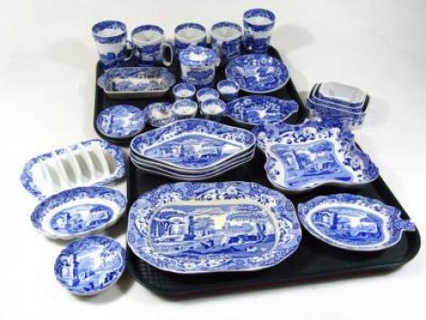 Various Copeland Spode Italian pattern wares