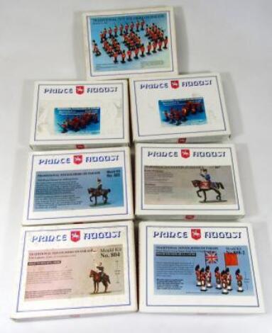 Various Prince August soldier model kits