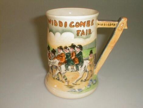 A Fieldings Crown Devon musical mug