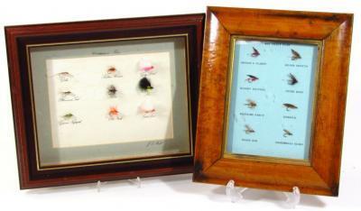 Various fishing flies