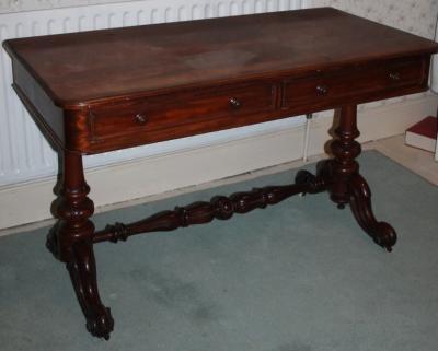 A Victorian mahogany dressing table