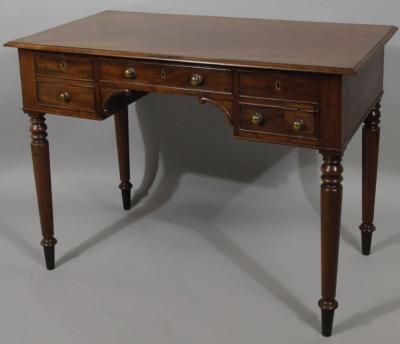 A 19thC mahogany dressing table