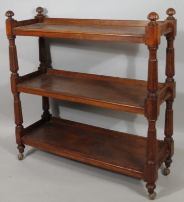 A 19thC oak buffet sideboard