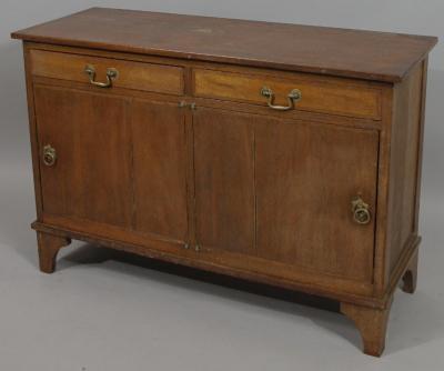 A 19thC mahogany side cabinet