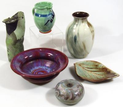 Various Studio pottery