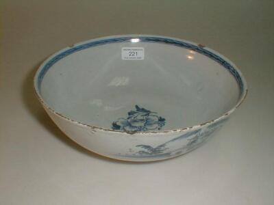 An 18thC Delft circular dish