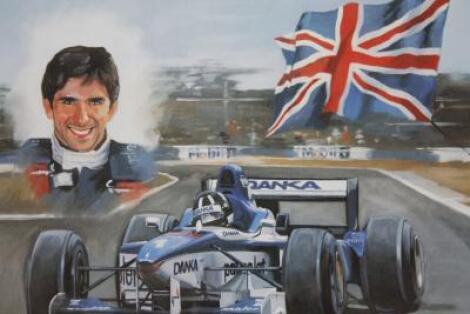 Terry Shelbourne (20thC). Damon Hill