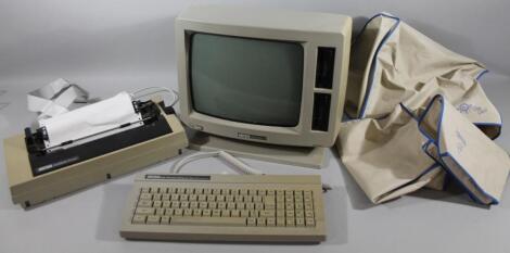 A Vintage Amstrad 512k computer word processor