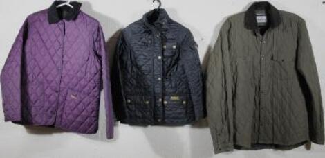 A Barbour jacket