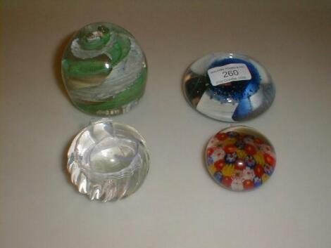 4 paperweights. £40-60