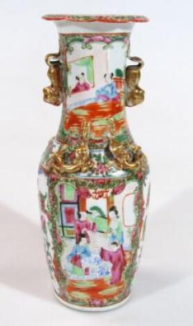 A 19thC Cantonese vase