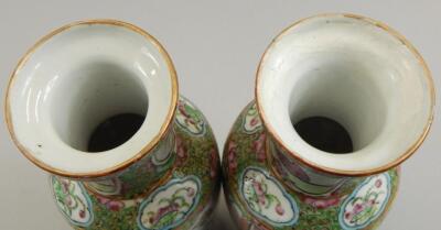 A pair of mid 19thC Chinese shouldered vases - 3