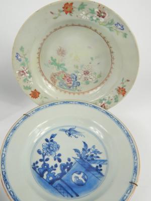 18thC and 19thC Chinese plates and bowls - 3