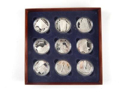 A set of eighteen Royal Mint £5 Golden Age of Steam Coin Collection - 2