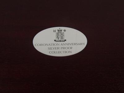 A Royal Mint Coronation Anniversary Silver Proof Collection - 3