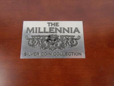 A Franklin Mint Official Millennia Silver Coin Collection - 4