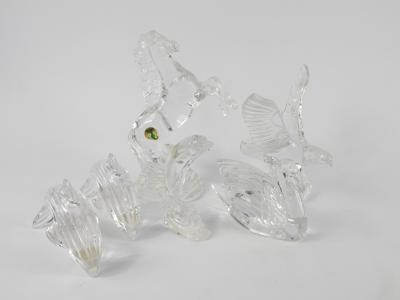 Waterford Crystal sculptures