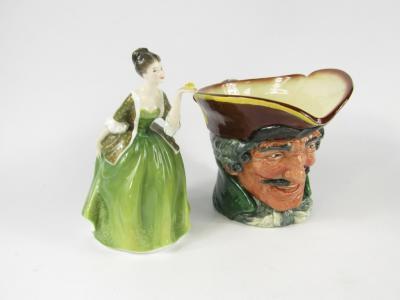 A Royal Doulton figure modelled as Fleur HN2368