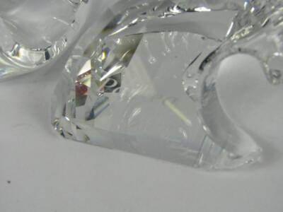 A Swarovski crystal model of a Paikea Whale - 2