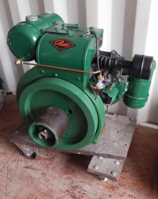 A mid-20thC Petter A1 stationary engine no.1511735 in green