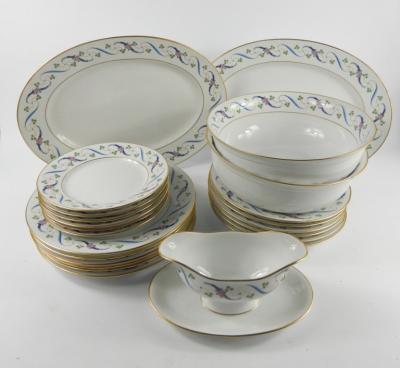 A Richard Ginori porcelain part dinner service