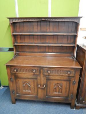 A Webber of Croydon oak dresser