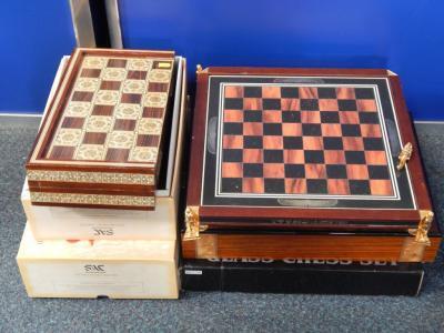 Two Studio Anne Carlton Chess Sets