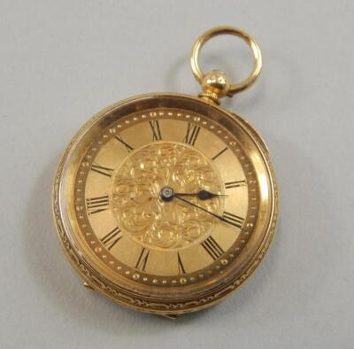 A J.W. Benson Victorian fob watch