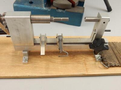 A clock makers vice or clamp and a small vice (2) - 2