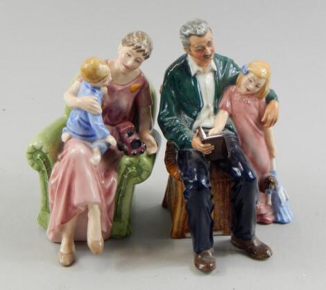 Two Royal Doulton figures