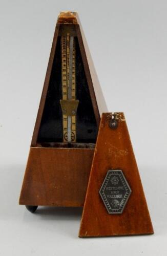 An early 20thC metronome