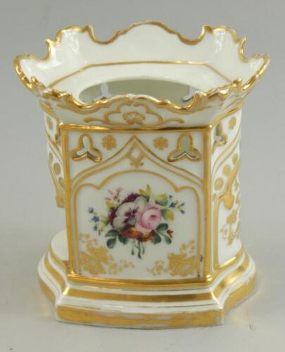 A Paris porcelain burner