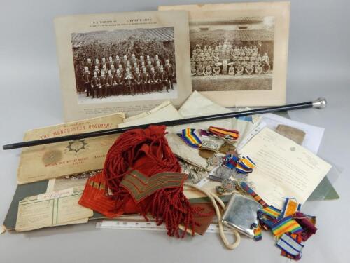 The Military archive and related items of William Kennedy of the Manchester Regiment