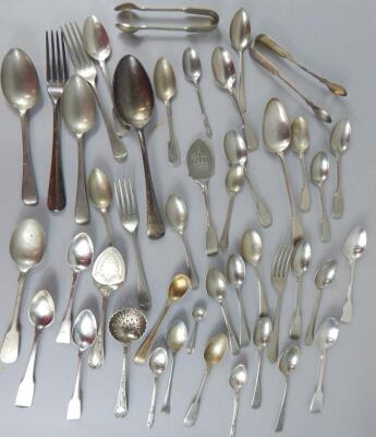Various items of silver and plate