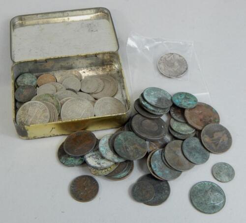 A quantity of coins