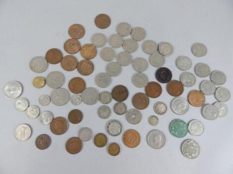 A quantity of British coins