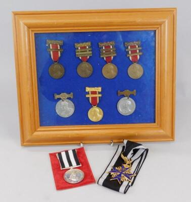 A quantity of medals