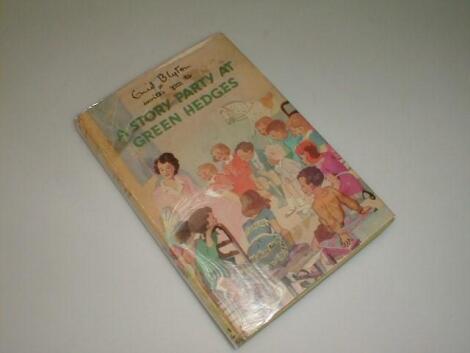 Blyton: A Story Party at Green Hedges 1949 1st in dw