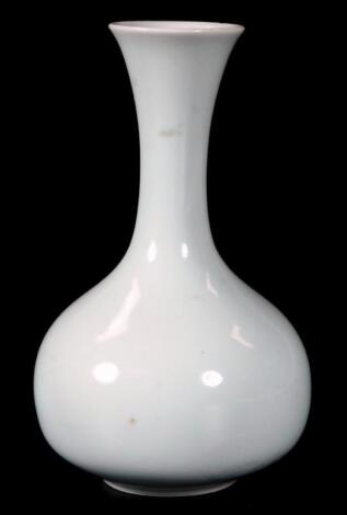 A 19thC Chinese bottle vase