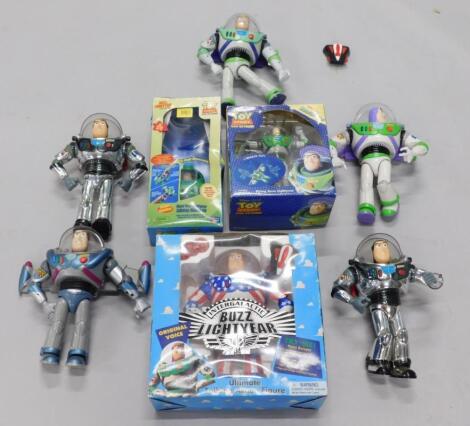 Various Toy Story toys