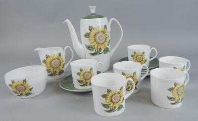 A Shelley Hathaway pattern part coffee service