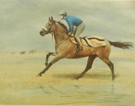 S. L. Crawford (20thC). Red Rum and Tommy Stack