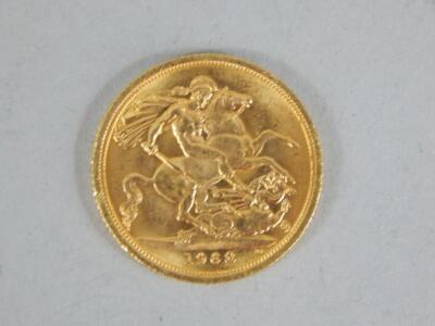 An Elizabeth II 1968 full gold sovereign - 2